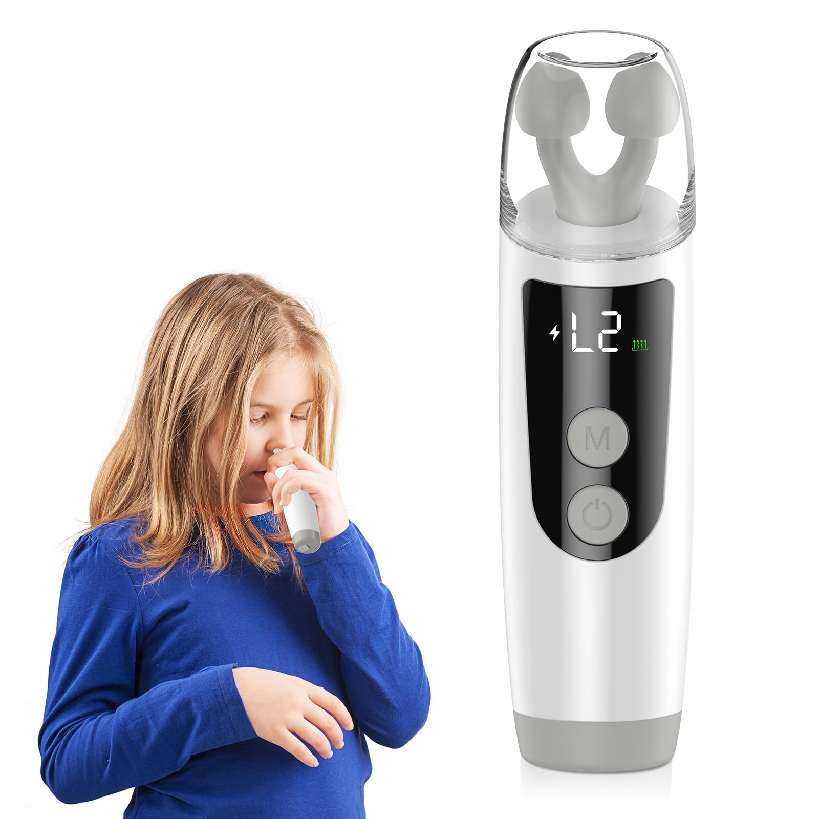 Photo 1 of Ear Pressure Relief Device, Eustachian Tube Unclogger with a Replacement Silicone Tip, Ear Unclogger Relieves Ear Pressure for Flying, Swimming, Scuba Diving, Elevator