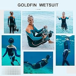 GoldFin Wetsuit Top Women, 2mm Wetsuits Jacket Long