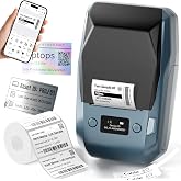 NIIMBOT M2 300 DPI Thermal Transfer Label Maker, Blue | Long-lasting Labels for Small Business, Vial, Asset, Labs, Jewelry, Cables and Storage, Compatible with Phones and PC