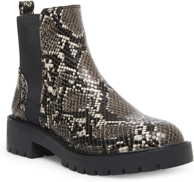 Steve Madden Chelsea Boots für Damen, zum Reinschlüpfen, gepolsterte