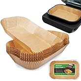 Ninja Smart XL Air Fryer Liners - 120 Pcs Disposable Parchment Paper Rectangular For Ninja Foodi Air Fryer Accessories
