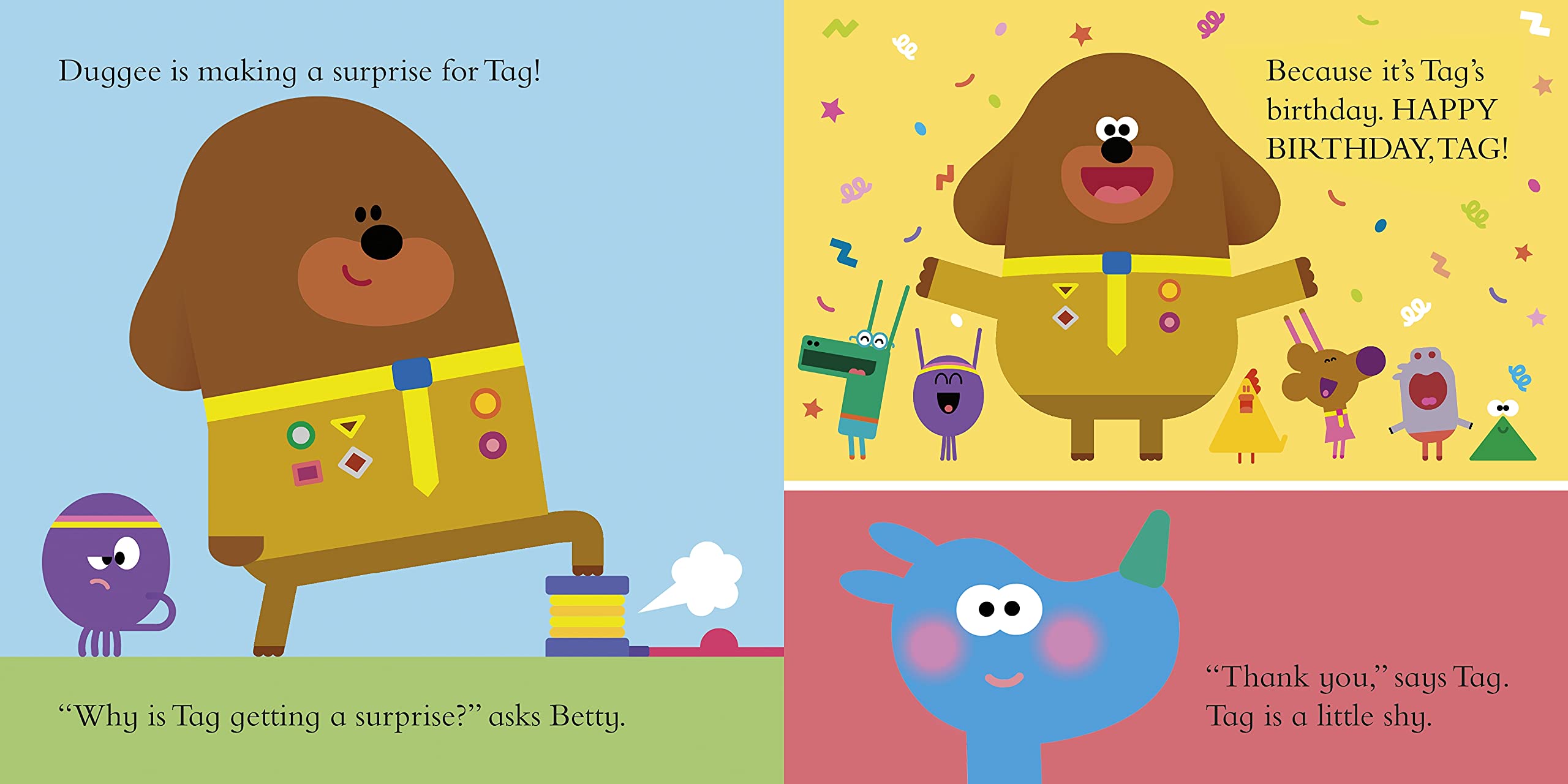 Hey Duggee Happy Birthday Tag Hey Duggee 9781405928908 Amazon Com Books