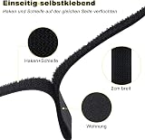 YMCRLUX 2 cm x 5 m Hook and Loop Straps with 25 Buckles Nylon Ties view 3