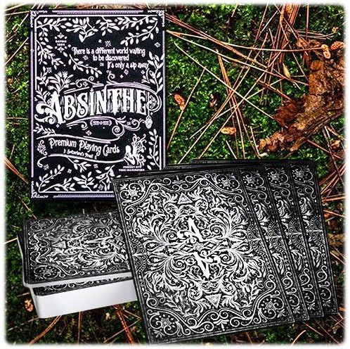 TavoloverdePlaying cards Ellusionist Absinthe