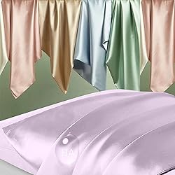 Silk Pillowcase for Hair and Skin, Mulberry Silk