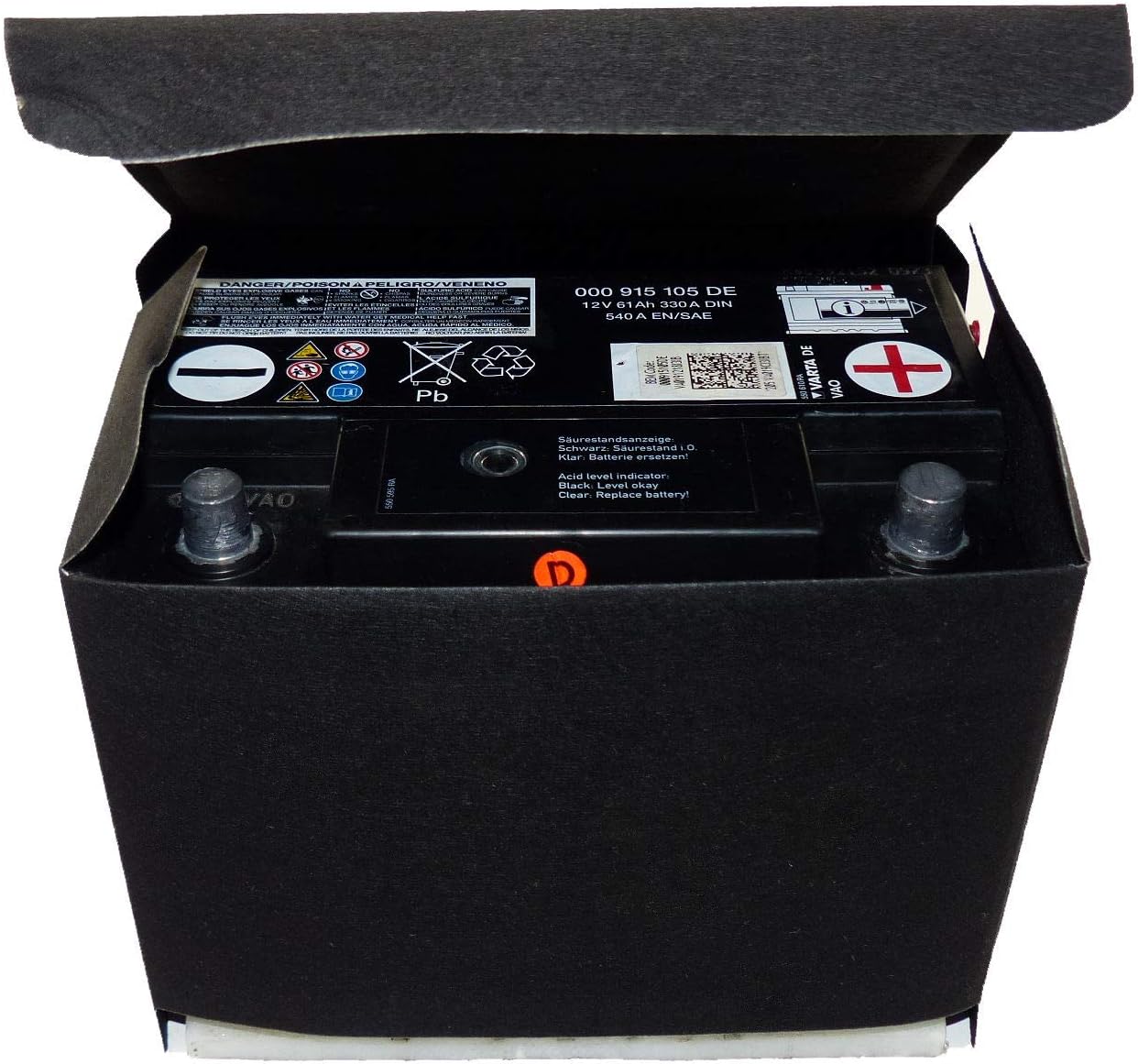 Batterieschutzhuelle Schutzhuelle Thermoschutz Marderschutz Fur Batterie 60 62ah Isolierung Tasche Frostschutz Huelle Amazon De Auto