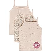 Feathers Super Soft Girls Undershirts Tagless Camisoles – Cotton Cami Girls Tank Tops (3 Pack)