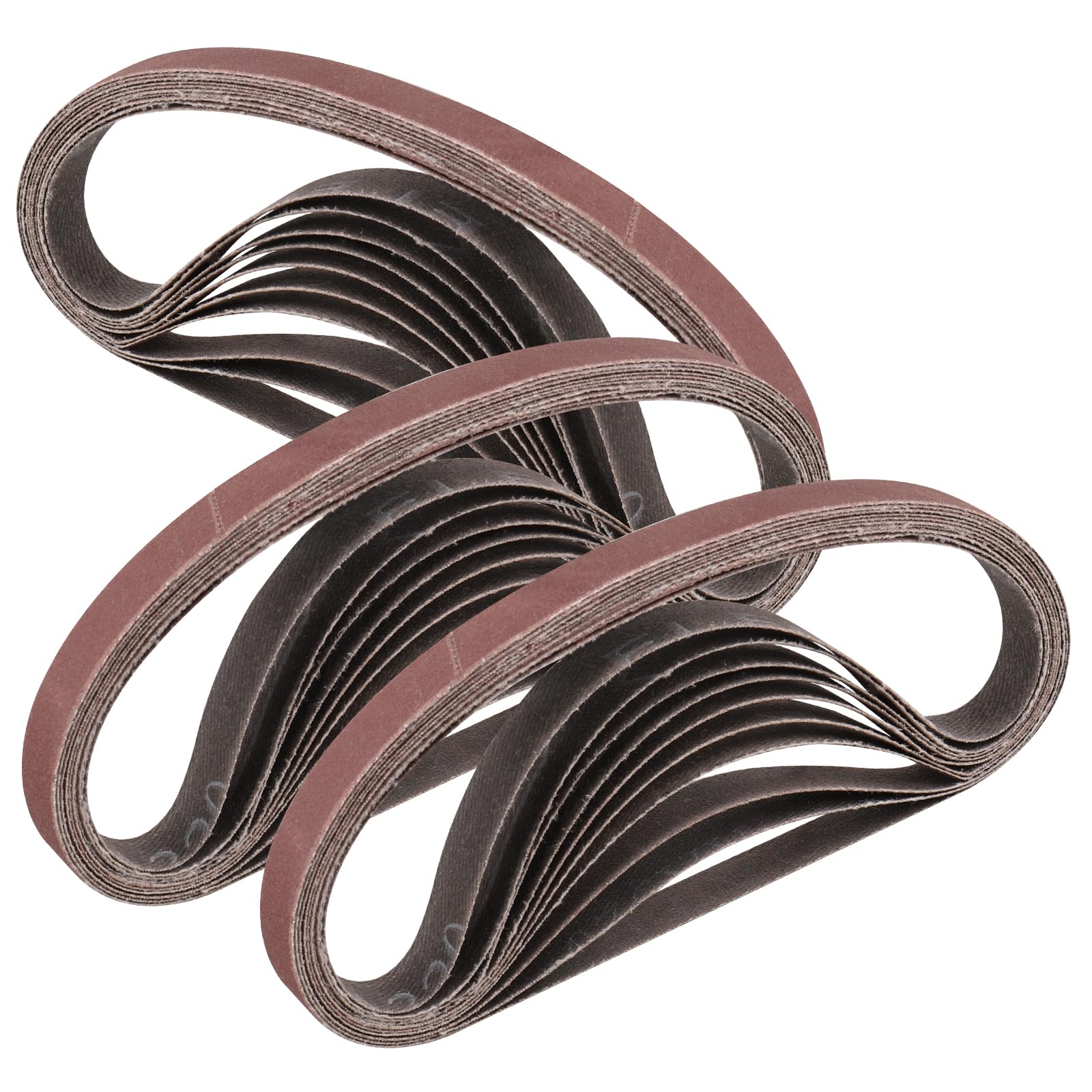 STEBRUAM Sanding Belt 10 x 330 mm,30PCS 320 Grit