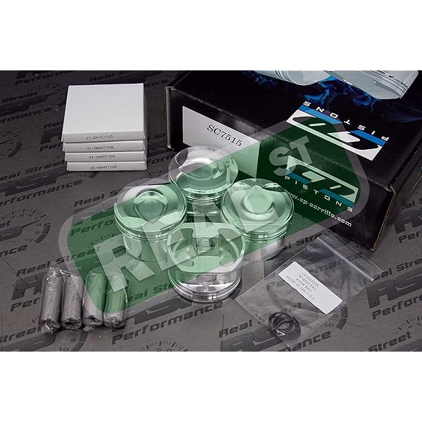 CP Pistons SC7515 Piston and Ring Set for MINI Cooper, Pack of 4