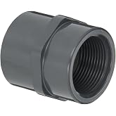 Spears 835 Series PVC Pipe Fitting, Adapter, Schedule 80, 1-1/4" Socket x NPT Female
