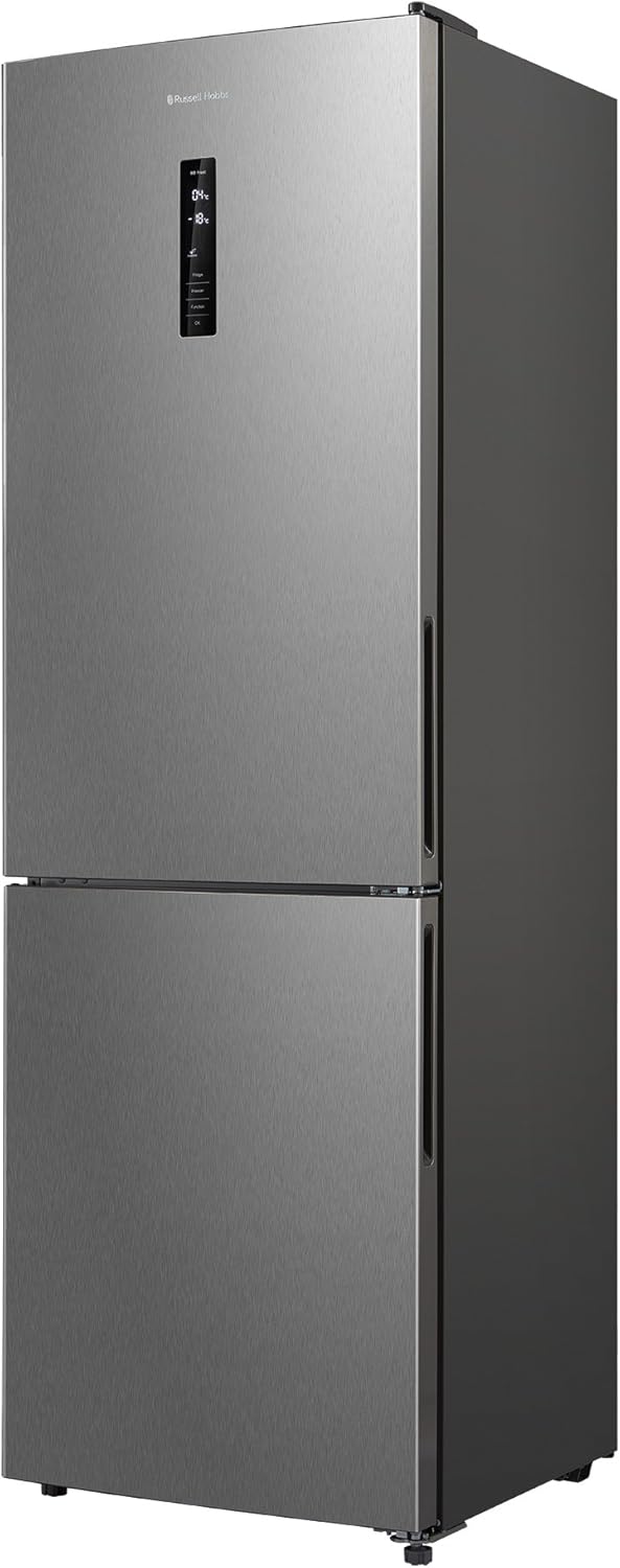 Russell Hobbs RH60FF186SS Stainless Steel Effect Fridge Freezer, 297L