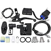 tycardor HT 1038-1035-2001 Manual 4WD Actuator Kit 16172-0037 Compatible with 2002-2017 Suzuki Twin Peaks LT-V700F 2004 Brute Force Prairie KVF750