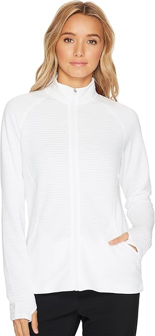 adidas women's essentials textured golf jacket