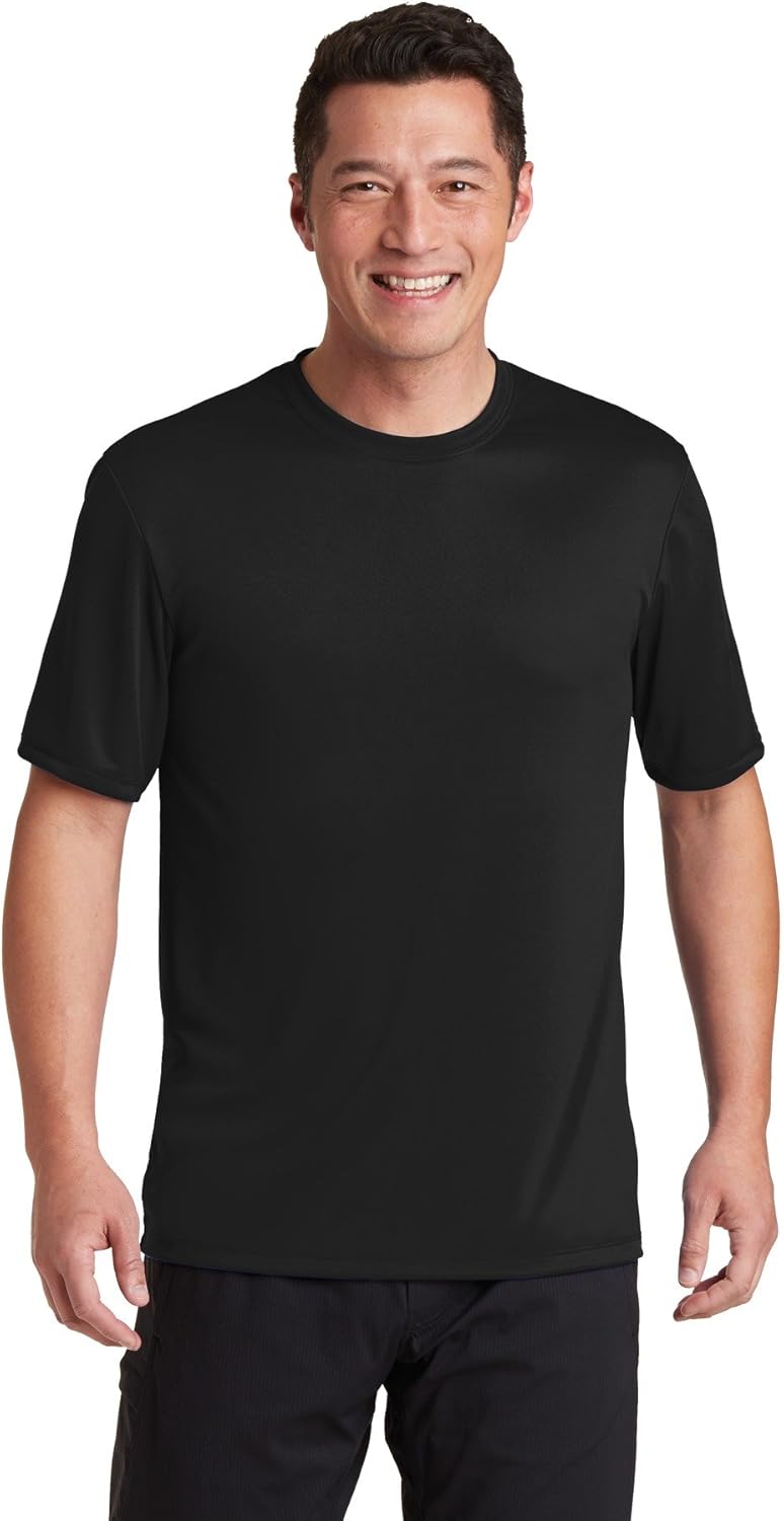 Hanes Sport Men's Heathered Performance T-Shirt at  Men’s Clothing store