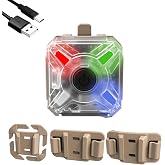 Nitecore NU06 MI IR Infrared Red Green Blue 4 Color USB-C Rechargeable Signal and Safety Light, ARC Rail, Magnetic, MOLLE &amp; Hook-and-Loop Compatible, Upgrade from NU05 MI