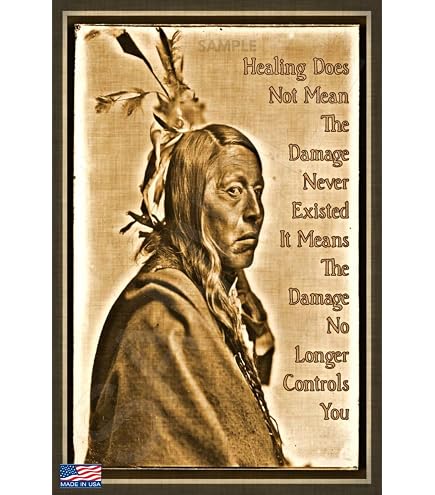 Amazon.com: Native American Indian Healing Sign 8