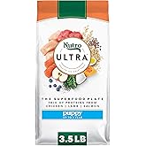 Nutro Ultra High Protein Dry Puppy Food, Chicken, Lamb and Salmon, Dry Dog Food with a Trio of Proteins, 3.5 lb. Bag