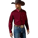 Ariat Men's Solid Twill Classic Fit Shirt