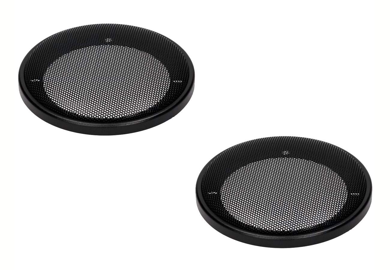 Audioproject A316 Speaker Grille for 100 mm DIN Speaker Plastic Ring with Metal Grille Black