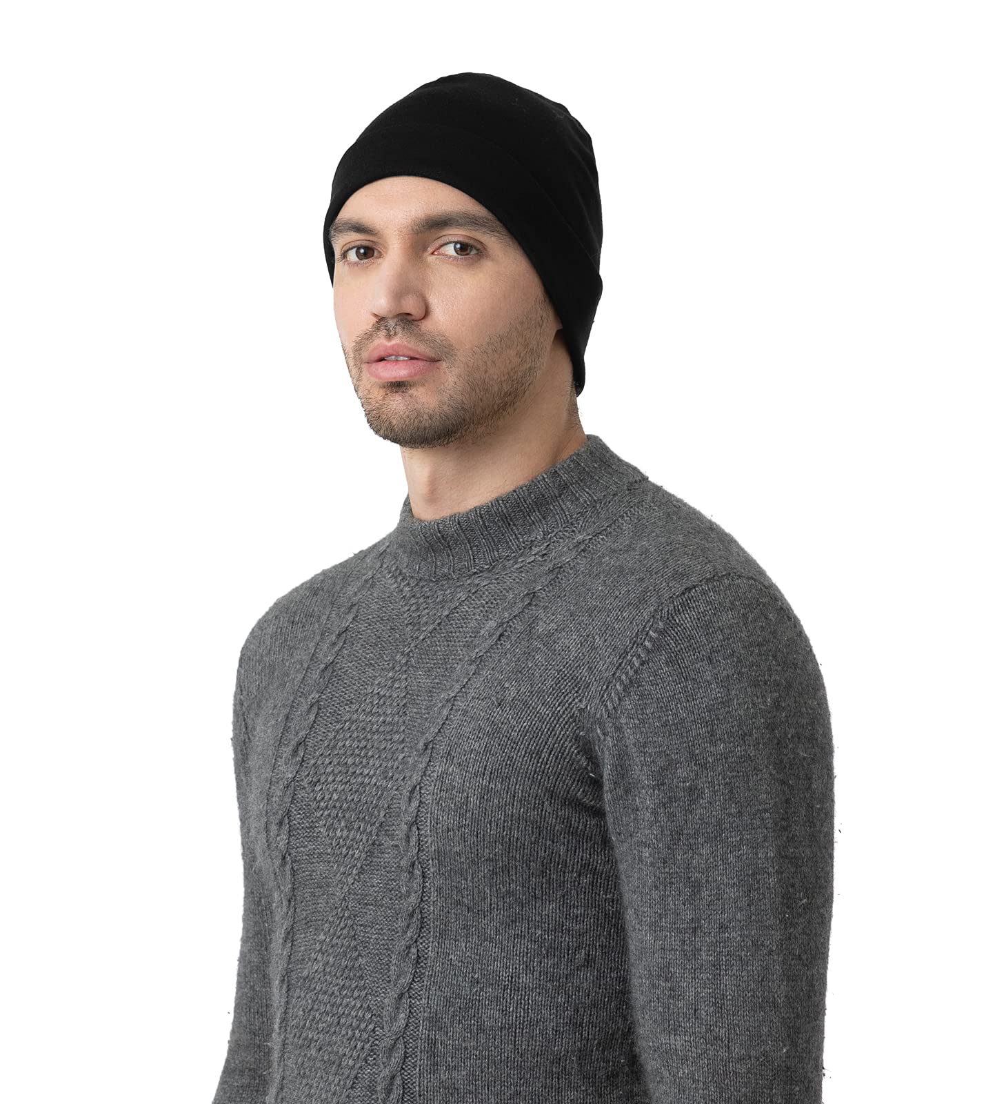 LAPASA Unisex Midweight 100% Merino Wool Beanie Hat