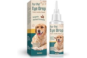 zeBrush Dog Eye Drops,Cataract Drops for Dogs & Cats-Relieve Pet Red Eyes,Dry Eyes & Infection Inflammation,Dog Tear Stain Cleaner,Improve Eye Vision,Safe & Gentle for Pets