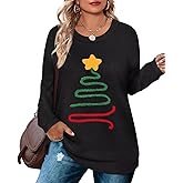 TIYOMI Plus Size Sweaters for Women Sexy Off Shoulder Pullover Crew Neck V Neck Hollow Out Long Sleeve Knitted Tops