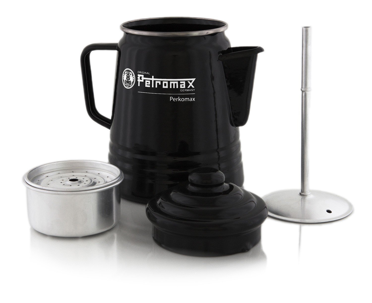 Petromax Tee und Kaffee Kaffeemaschine, Küche oder Lagerfeuer, emaillierter Stahl 5-6 Tassen - Bild 9 von 13