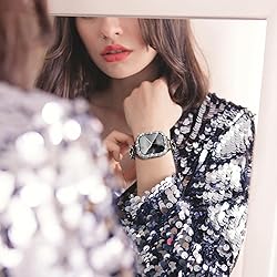 WINGLE 2-in-1 Waterproof Bling Case for Apple Watch