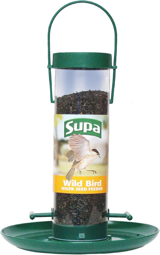Amazon Com Wild Bird 8 4 Port Niger Seed Feeder Garden