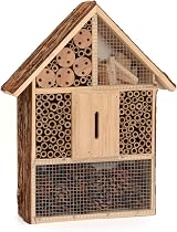 CKB LTD Large Natural Wood Bark Insect Bug Hotel for Bees & Ladybirds view 8