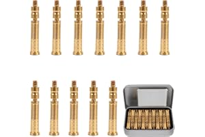 SLNNROA 50/75/100/125/150/175 Grain Gold Tip Arrow Aluminum Inserts Copper Brass Arrow