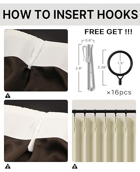 CREAM BLACKOUT CHENILLE PINCH PLEATED CURTAINS 40X84IN- ULTRA SOFT WRINKLE RESISTANT THERMAL INSULATED ROOM DARKENING DRAPES,NOISE REDUCING WITH ROMAN CLIPS,2 PANELS SET FOR BEDROOM/LIVING ROOM/OFFICE