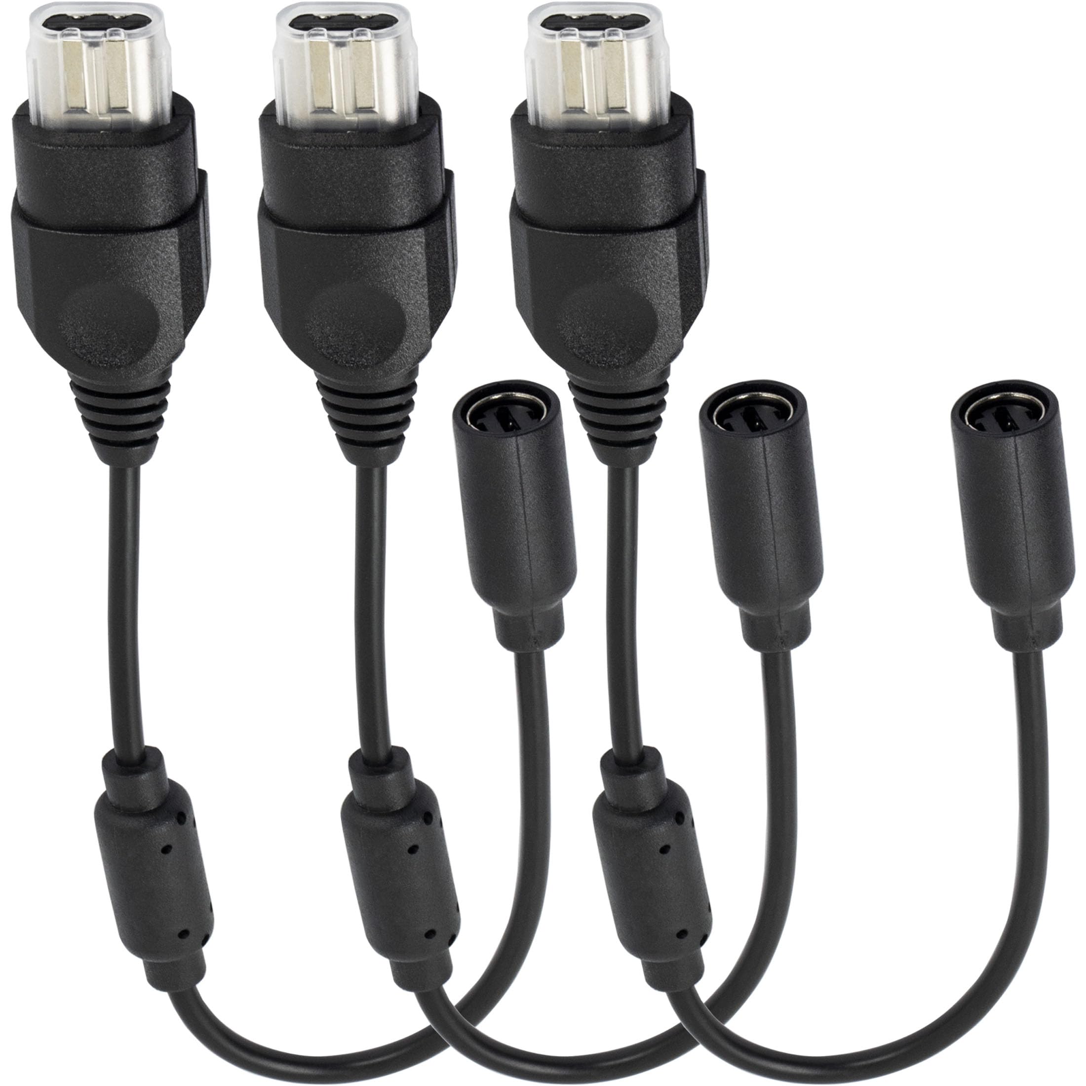 whiteeeen 3pcs Breakaway Cable for Original Xbox Wired Controller