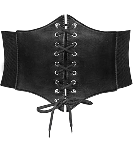 Womens Princess Costume Belt Cosplay Props PU Leather Waist  display picture 2