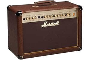 Marshall Acoustic Soloist AS50D 50 Watt Acoustic Guitar Amplifier with 2 Channels, Digital Chorus and Reverb