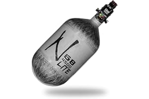 Ninja Paintball 68/4500 Lite Carbon Fiber HPA Paintball Tank with Ultralite Regulator. Made in The USA. 1-Year Warranty