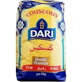 Dari Moroccan Couscous 1kg, 2.2lb (Fine, 1 Pack)