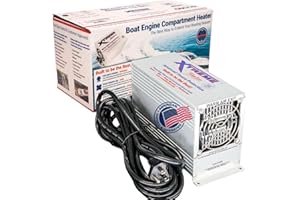 XTREME HEATERS Boat Engine Compartment Heater | 600w Marine Certified Bilge Heater, Use For Winter Storage, Under RV, Freeze Protection, Well House, Campers, Greenhouses, & Boats