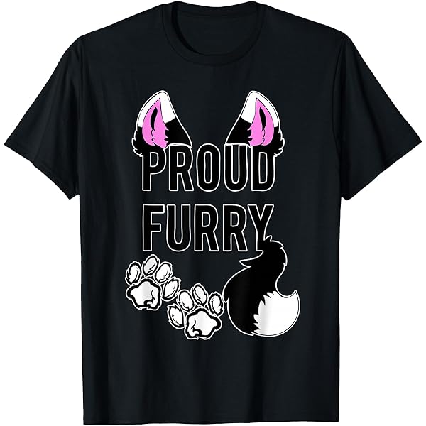 Amazon.com: Proud Furry Furries Tail Ears Cosplay Fursona