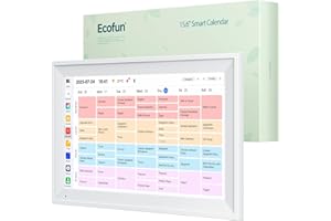 Digital Calendar, 15.6 Inch Wall Calendar & Chore Chart, Electronic Calendar with 1920 * 1080 Interactive Touchscreen Display