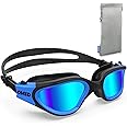 OMID Swim Goggles, Comfortable Polarized Anti-Fog Swimming Goggles for Adult