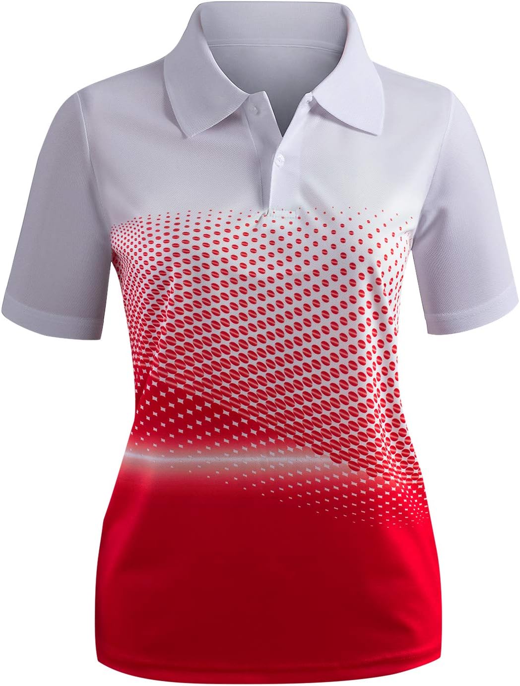 CLOVERYWomen's Active Wear Short Sleeve Shirt
