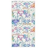 Pfrewn Watercolor Cute Axolotl Characters Hand