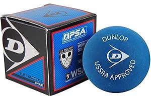 Dunlop Elite Doubles Hard Squash Ball - Single Ball - P700202