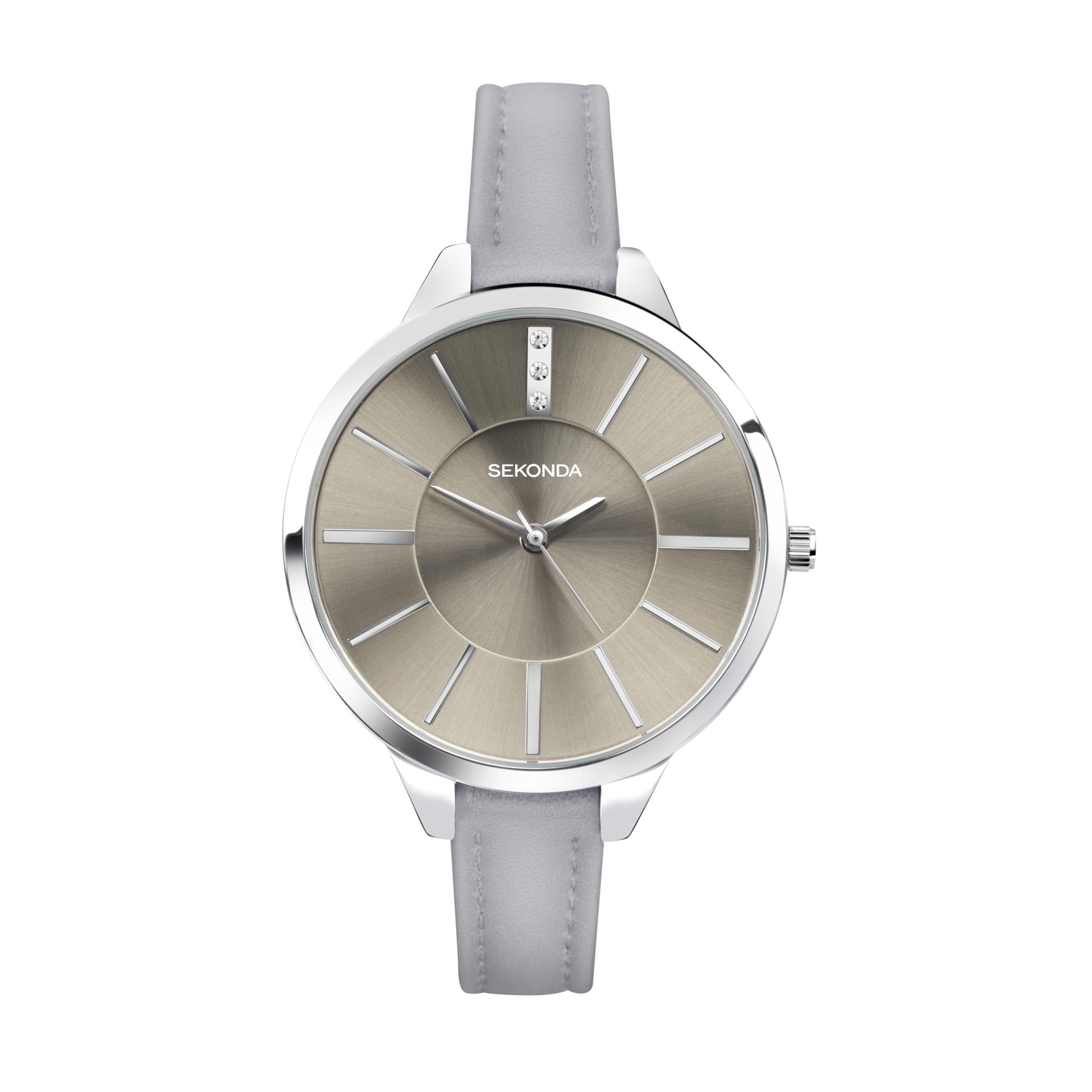 Sekonda Women's Quartz Watch with Beige Dial Analogue Display and Beige PU Strap 2251.27