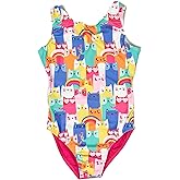 Destira Split-Back Gymnastic Leotards For Girls, Super Soft Comfort Stretch Fun Designs, Snug Fit - Girls/Child Sizes