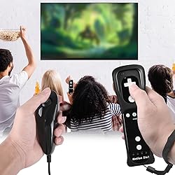 TechKen 2 Pack Wii Remote with Wii Motion Plus