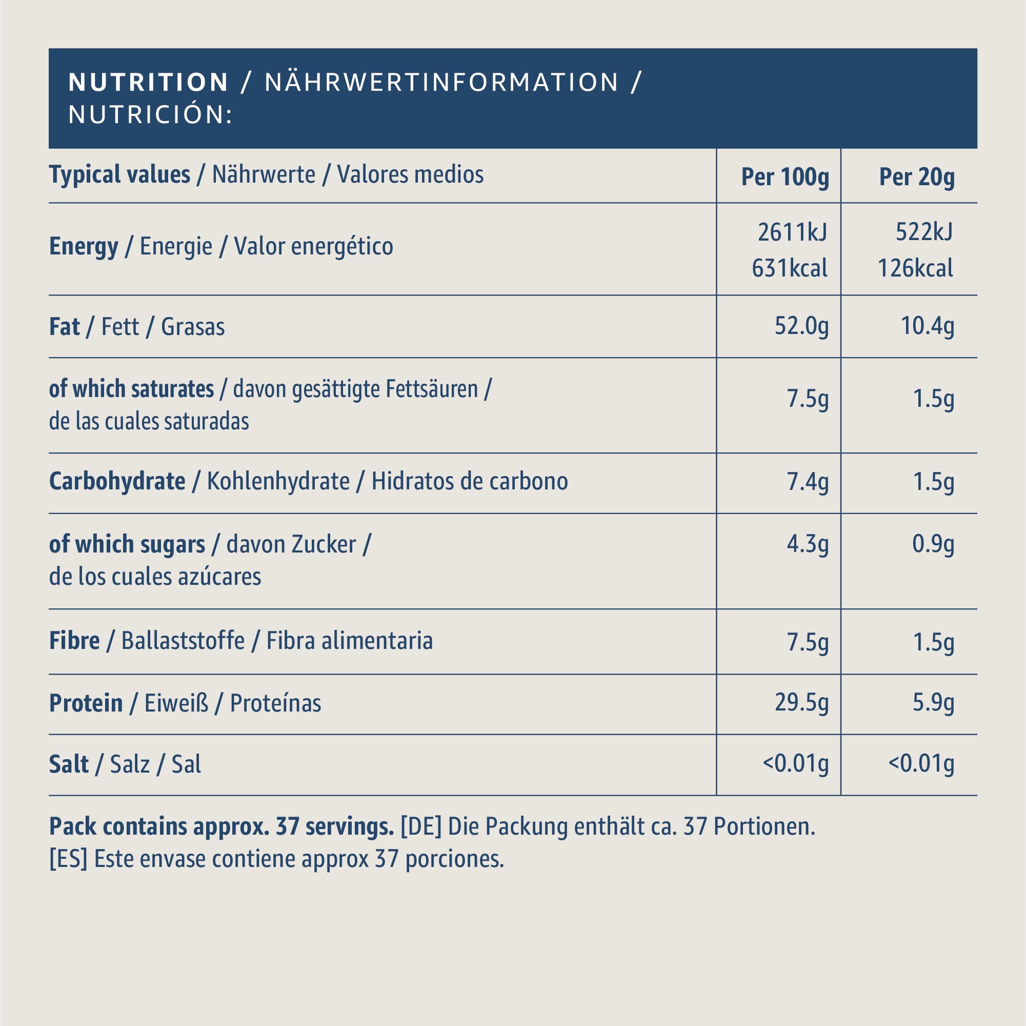 by Amazon Erdnussmus Crunchy, 750g 4