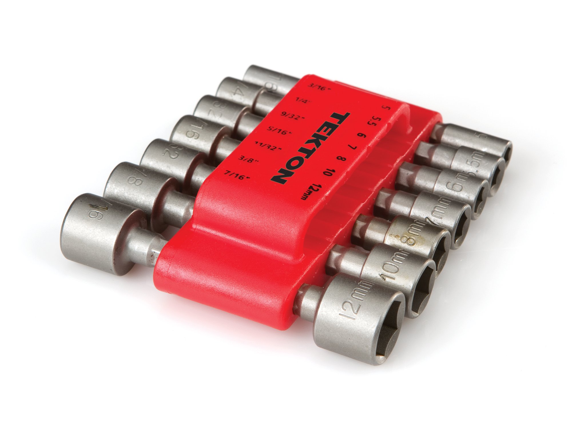 TEKTON 2938 QuickChange Power Nut Driver Bit Set with Detents, 14