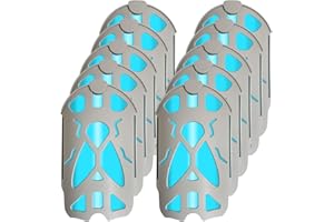 YSHUFJOI 16-Pack Replacement Cartridges with Zevo Plug-in System - Compatible Refills for Home Environment Maintenance Starter Kit. (Grey)